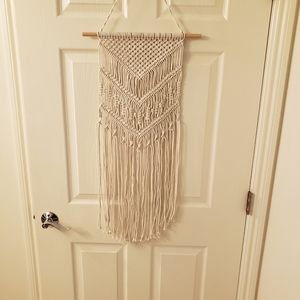 Crochet wall hanging